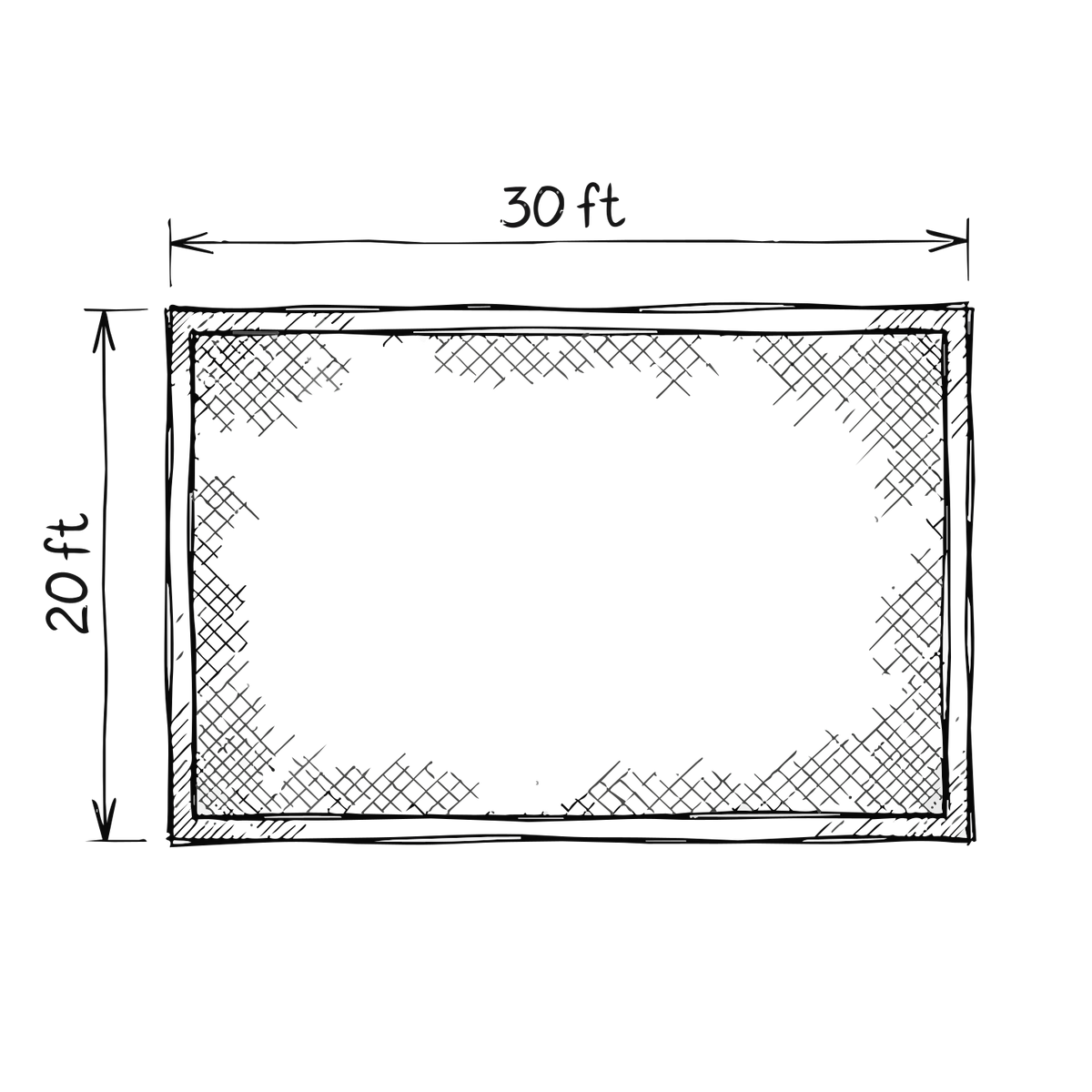 Measure playground dimensions