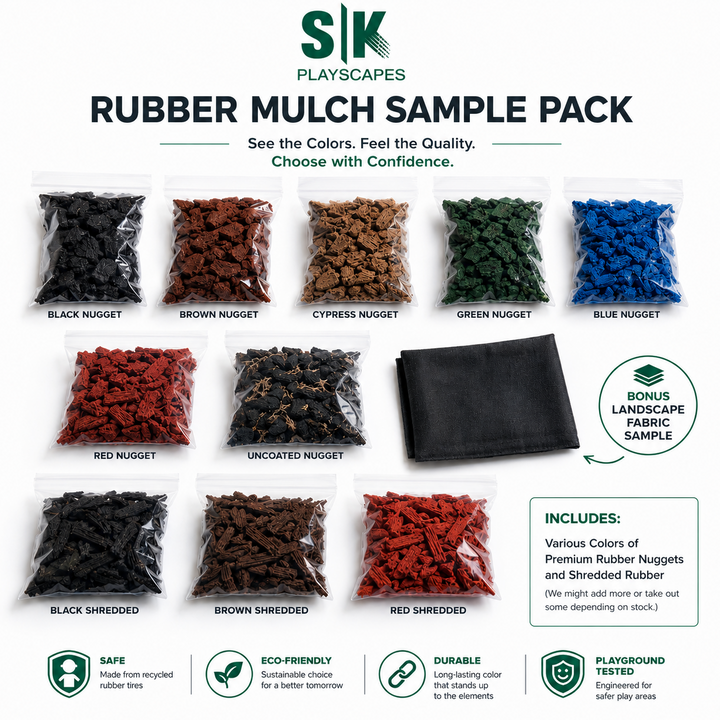 Rubber Mulch Color Sample Kit