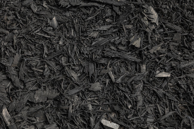Black Shredded Rubber Mulch