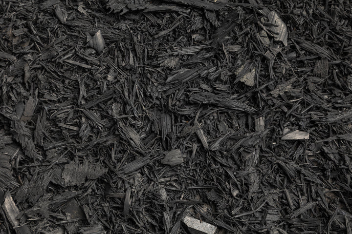 Black Shredded Rubber Mulch