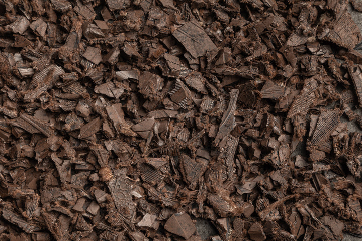 Brown Rubber Mulch Nuggets