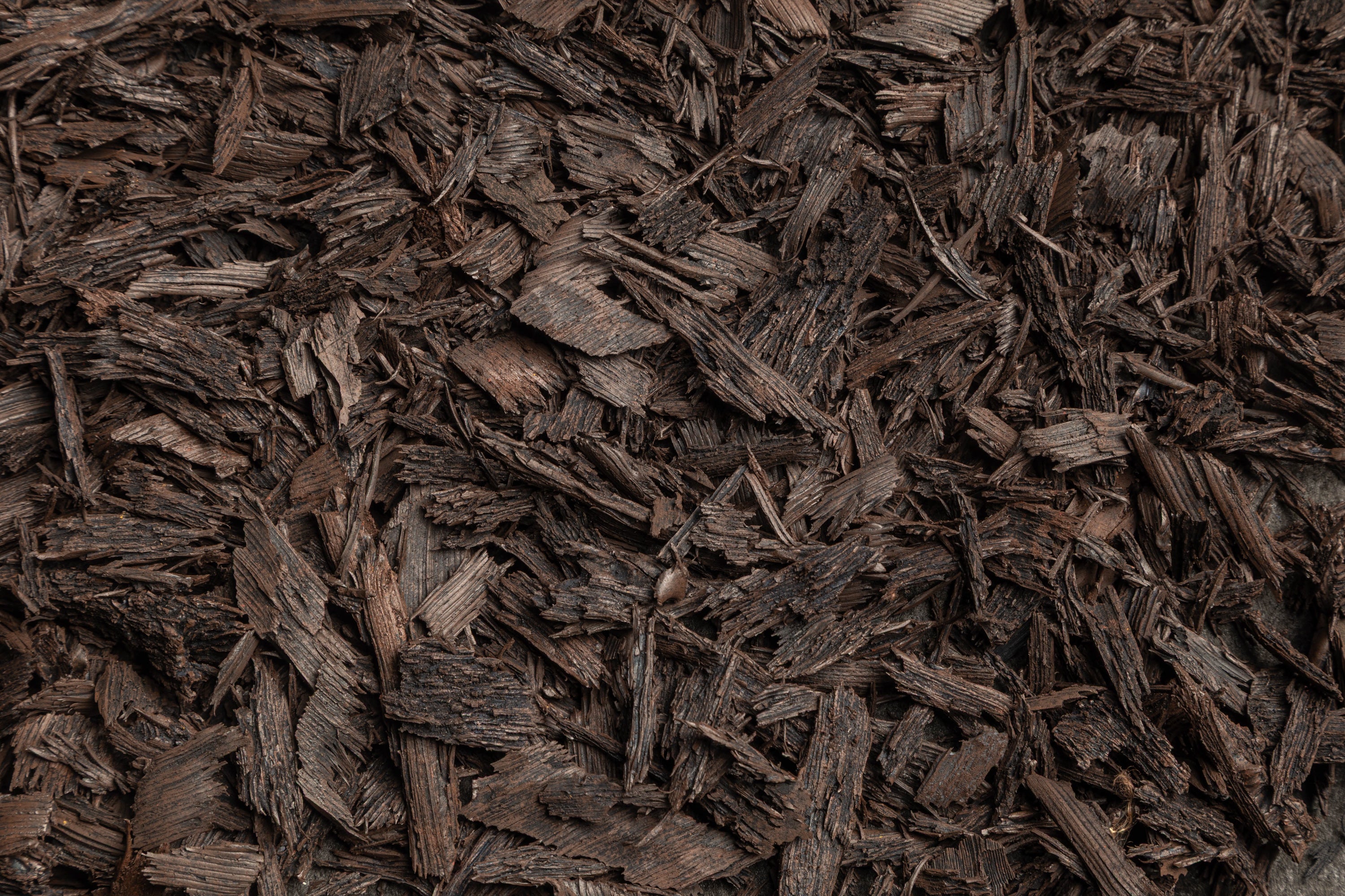 Brown Shredded Rubber Mulch
