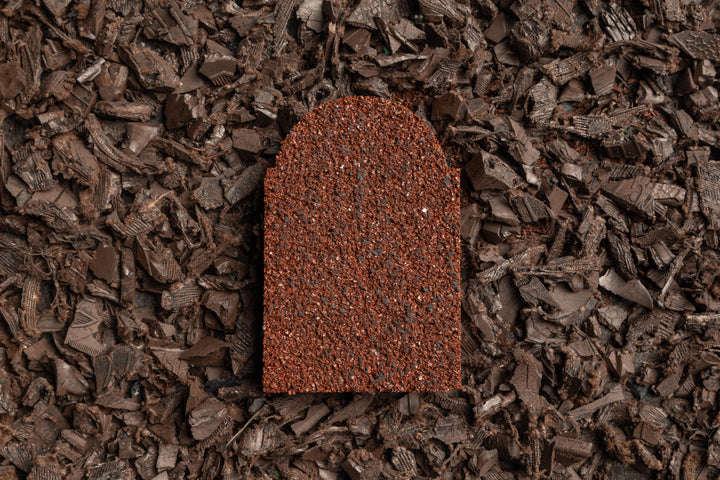 Red Rubber Playground Border